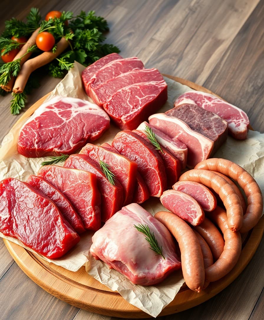 A selection of quality cuts of meat